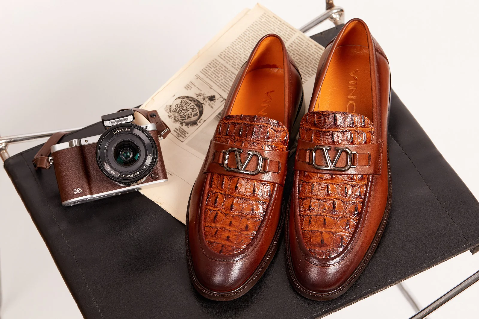 Amsterdam Tan Bit Loafer Men Shoe - Image 8