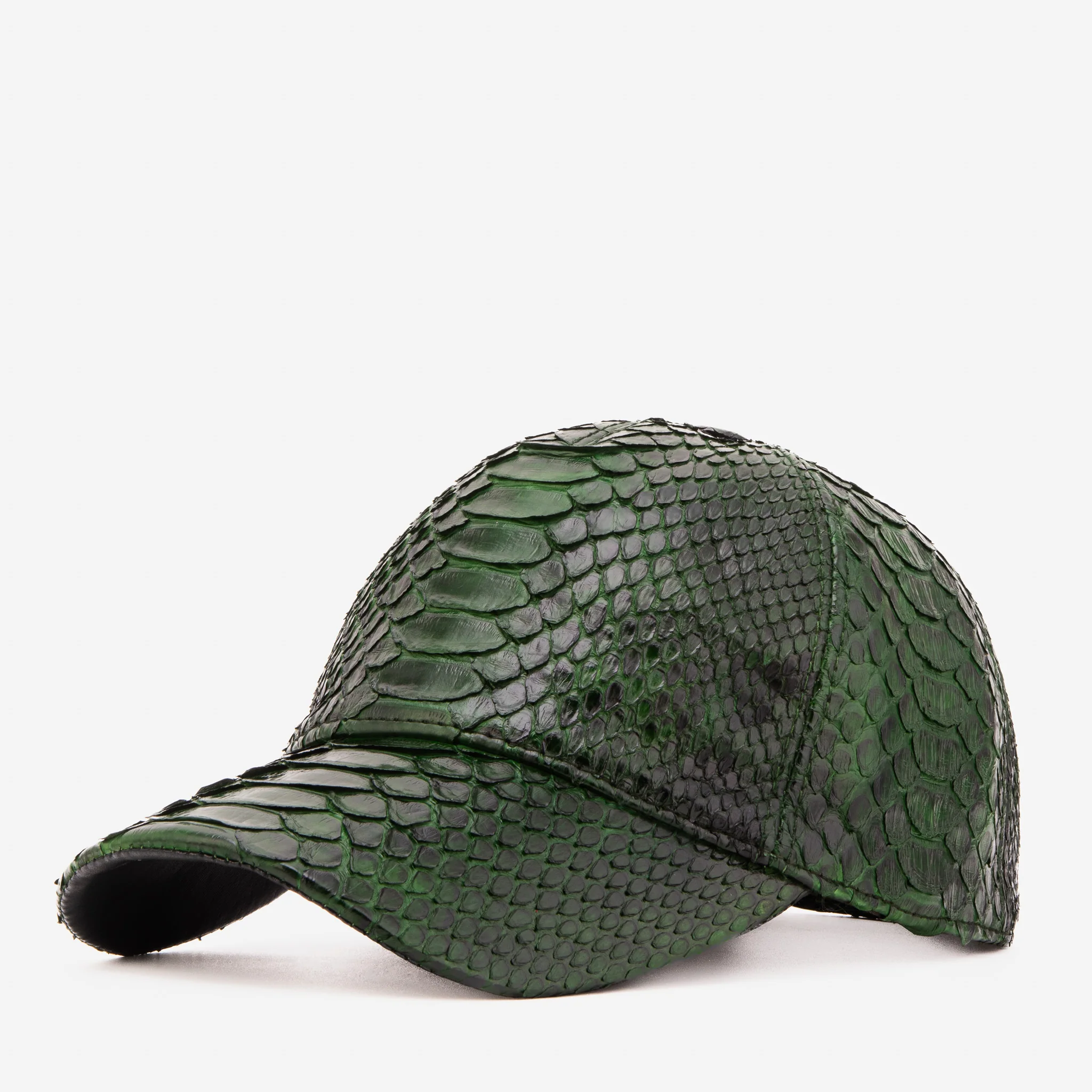 Boss Green Python Leather Cap - Image 9