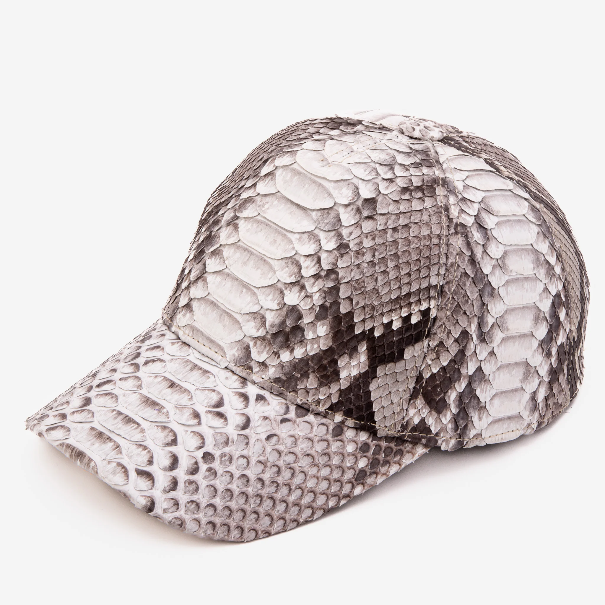 Boss Naturel Python Leather Cap