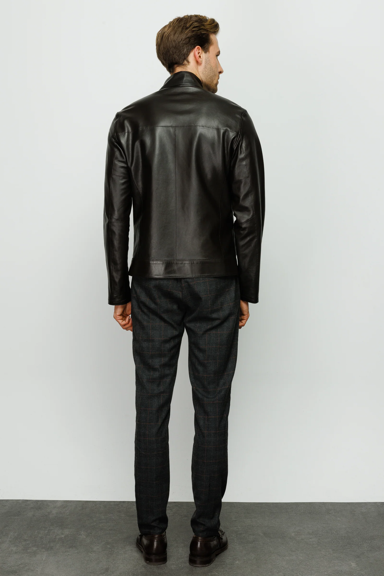 The Del Rio Leather Black Men Jacket - Image 5