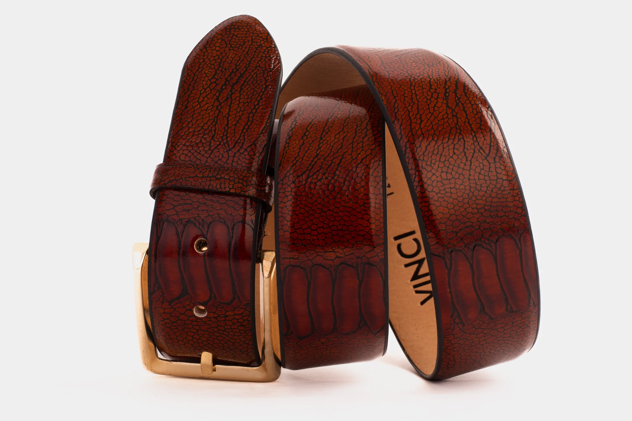 The Bangkok Brown Calfskin Belt - Image 3