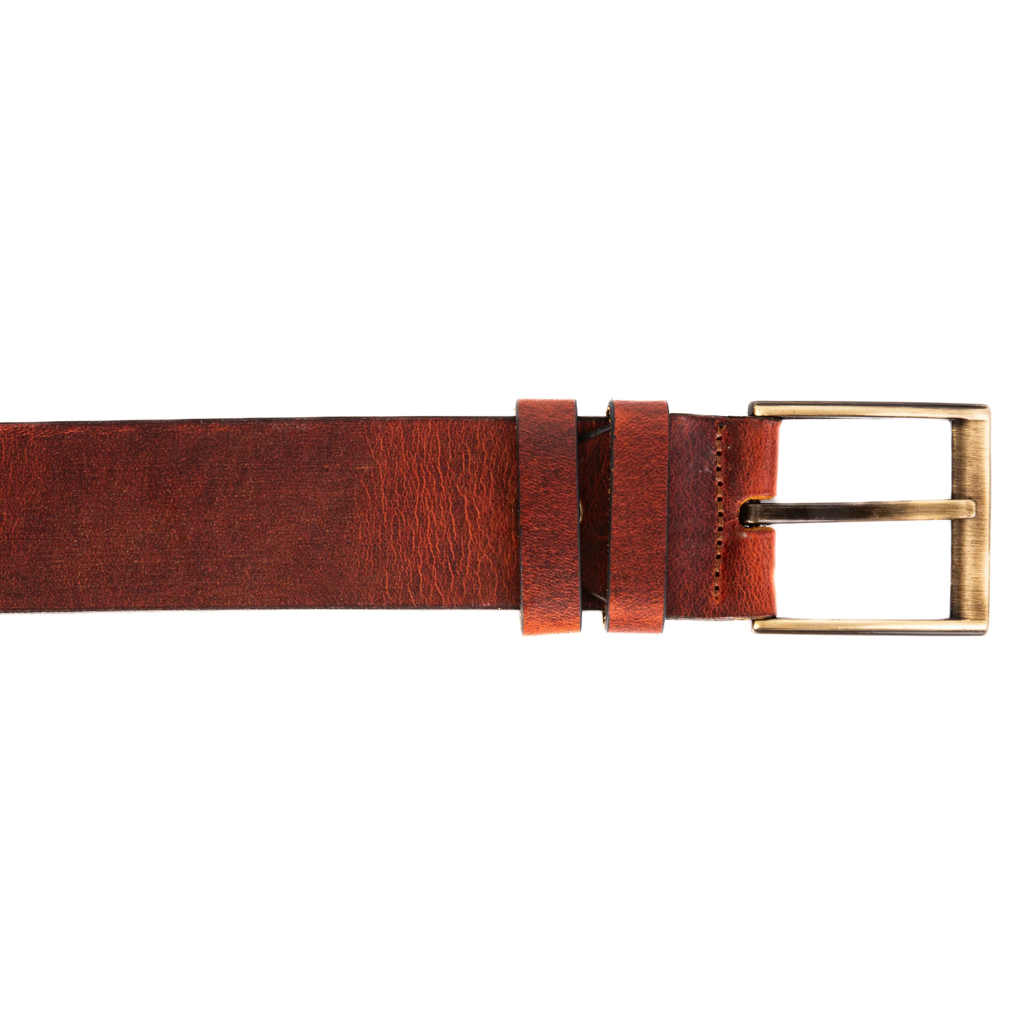 The Prime Burnt Sienna Leather Belt - Image 4