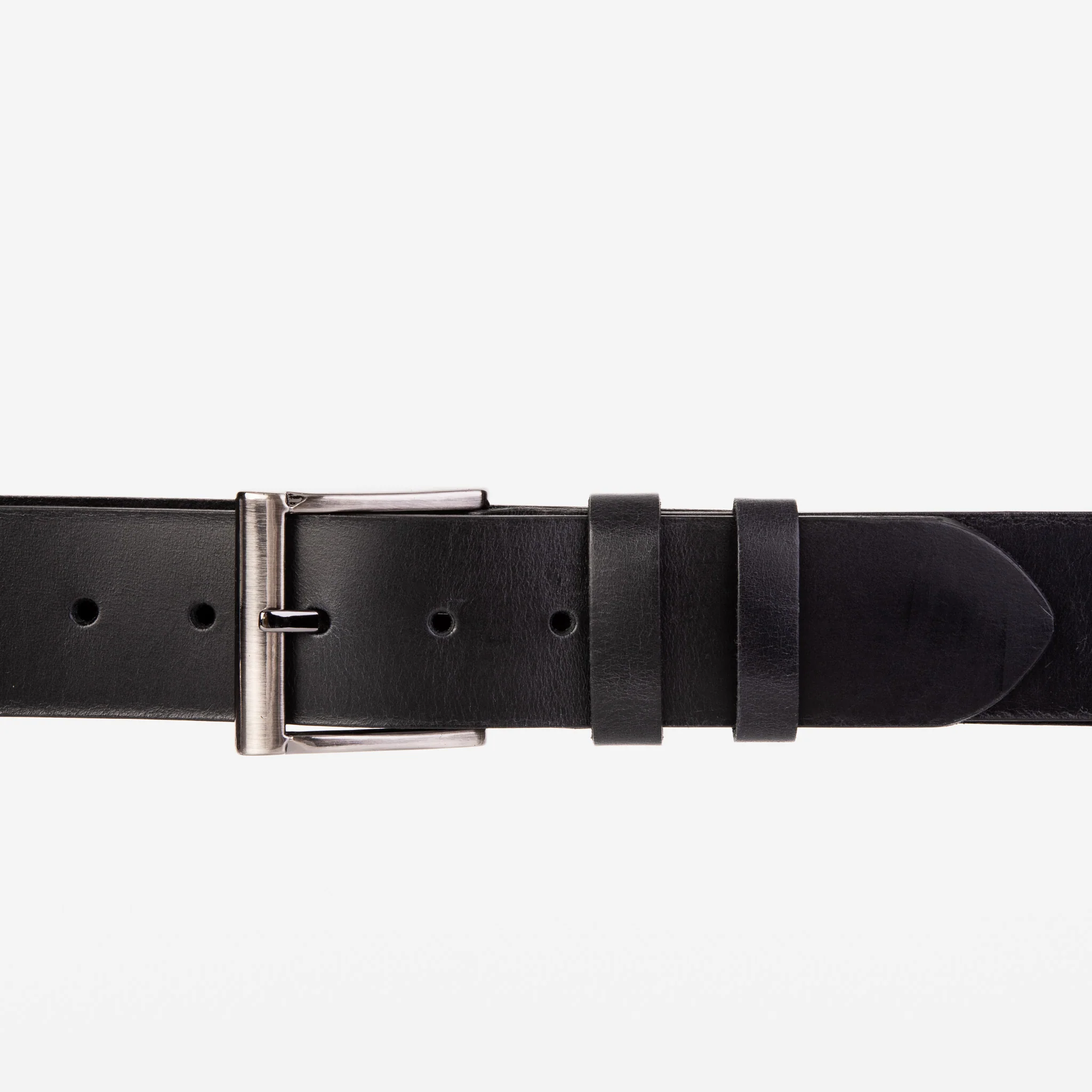 The Prime Black Leather Belt - Image 3