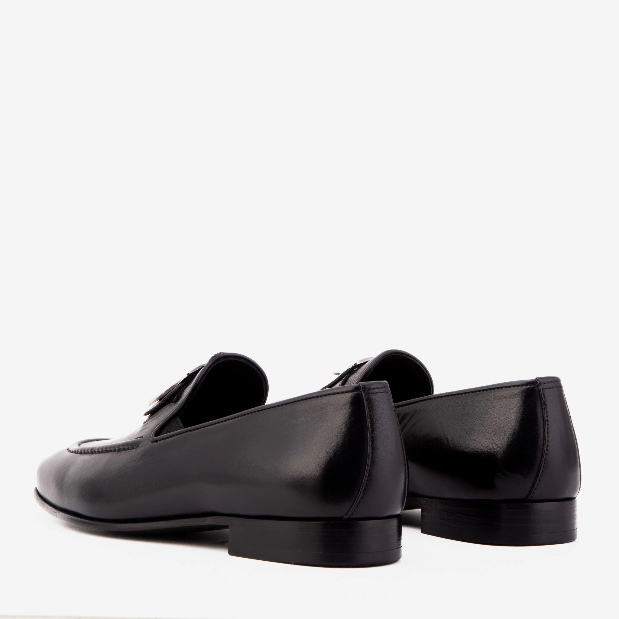 The Astoria Black Buffalo Leather Men’s Loafer - Image 7
