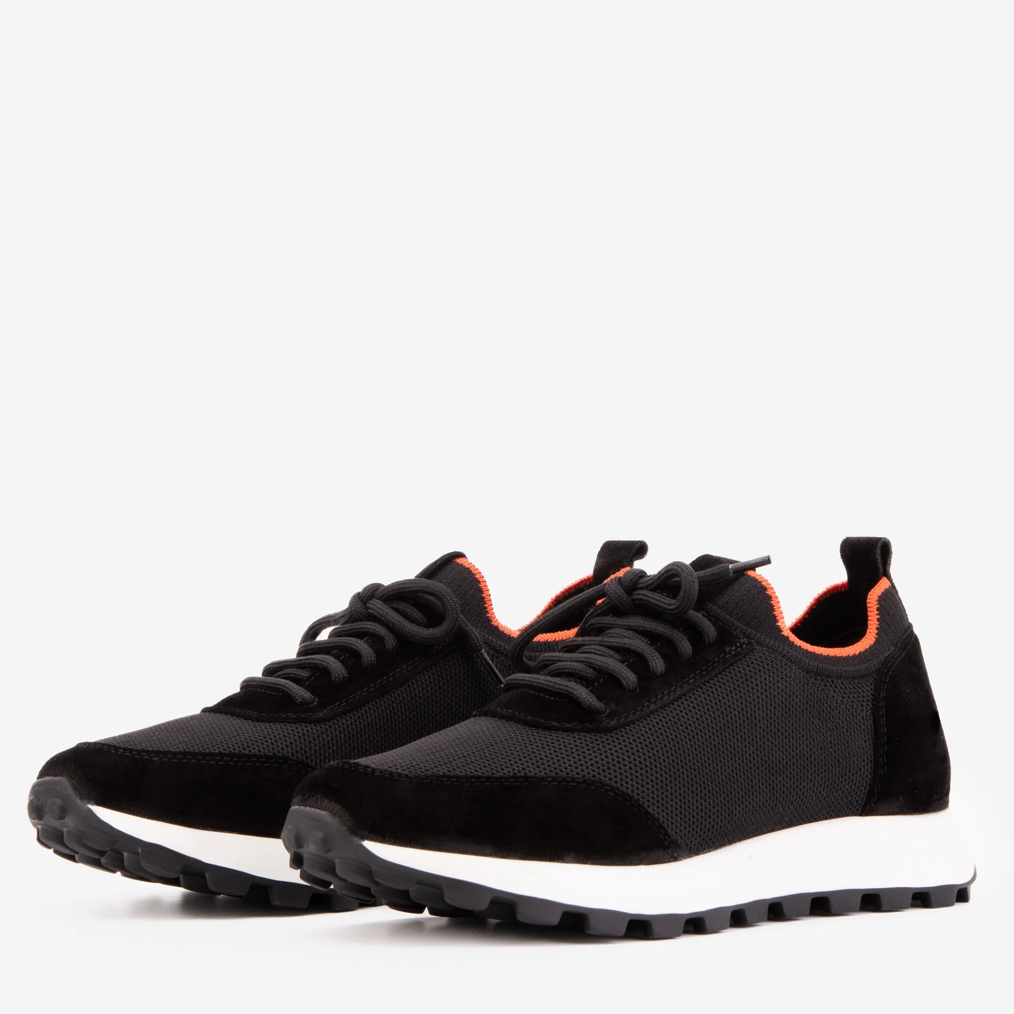 The Berlin Black Suede Leather Men Sneaker - Image 2