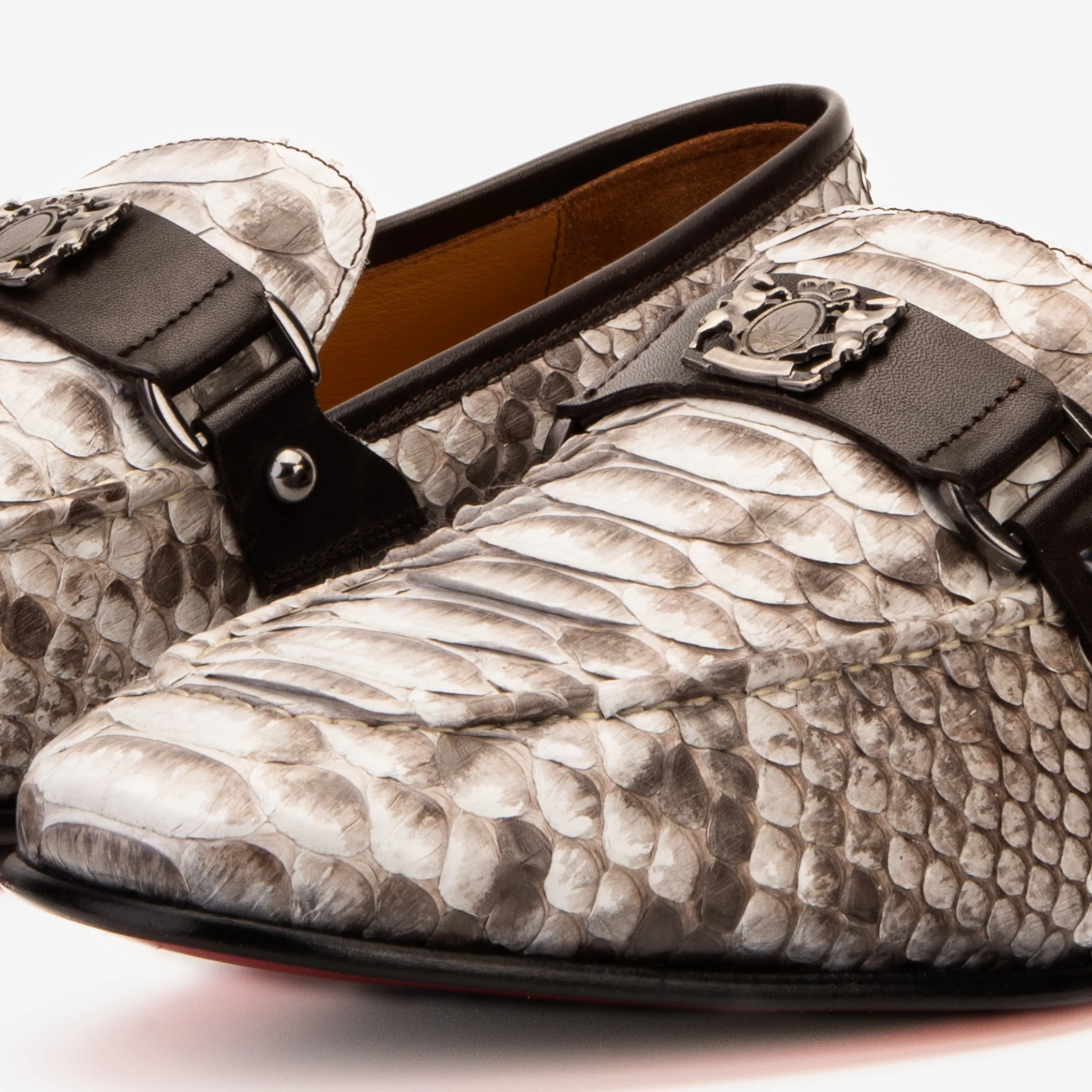 The Boss Pyth Naturel White Color Bit Loafer Men Shoe - Image 6