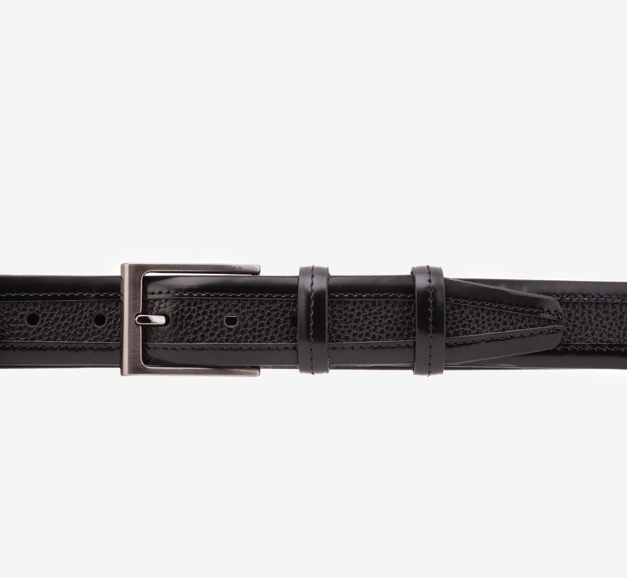 The Everest & Rockwell Black Leather Belt - Image 4
