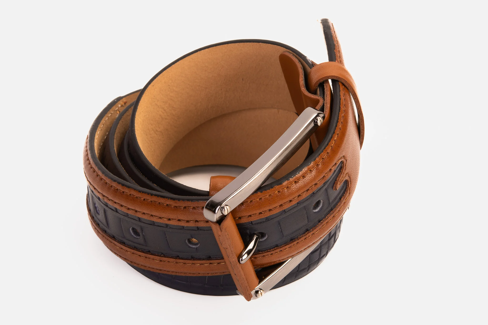 The Istanbul  Tan Leather Belt - Image 2