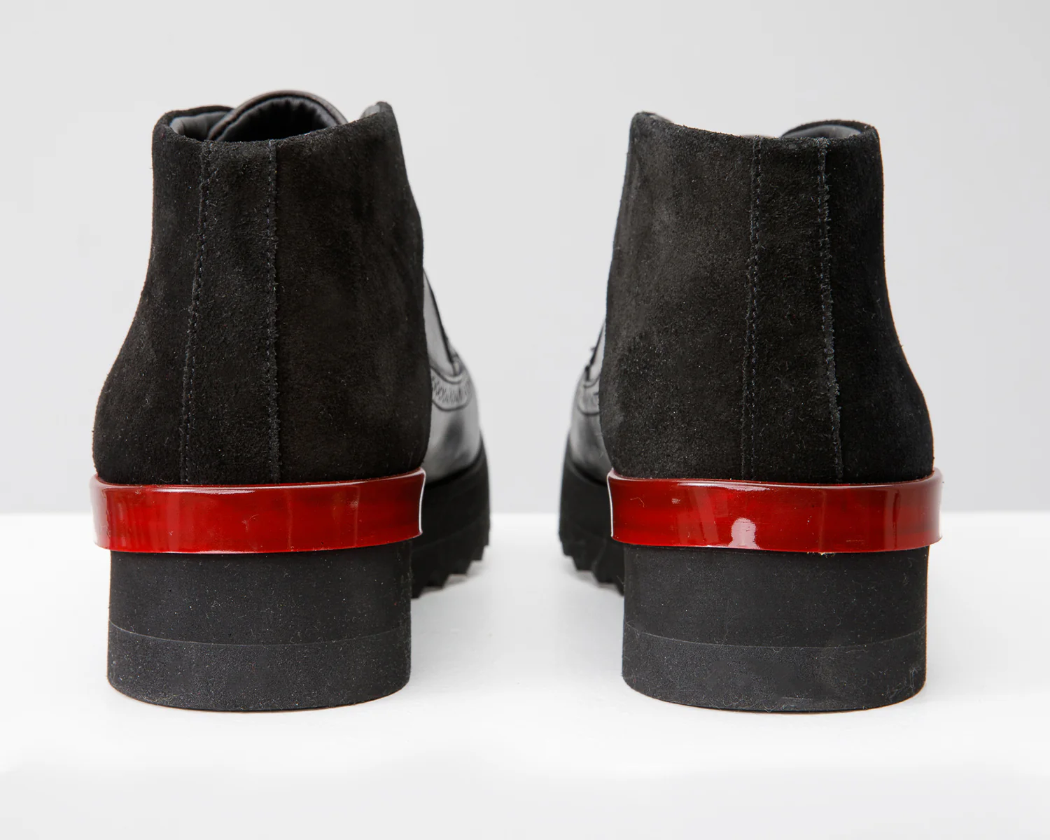 The Kagan Black Wingtip Chukka Men Sneaker Boot - Image 4