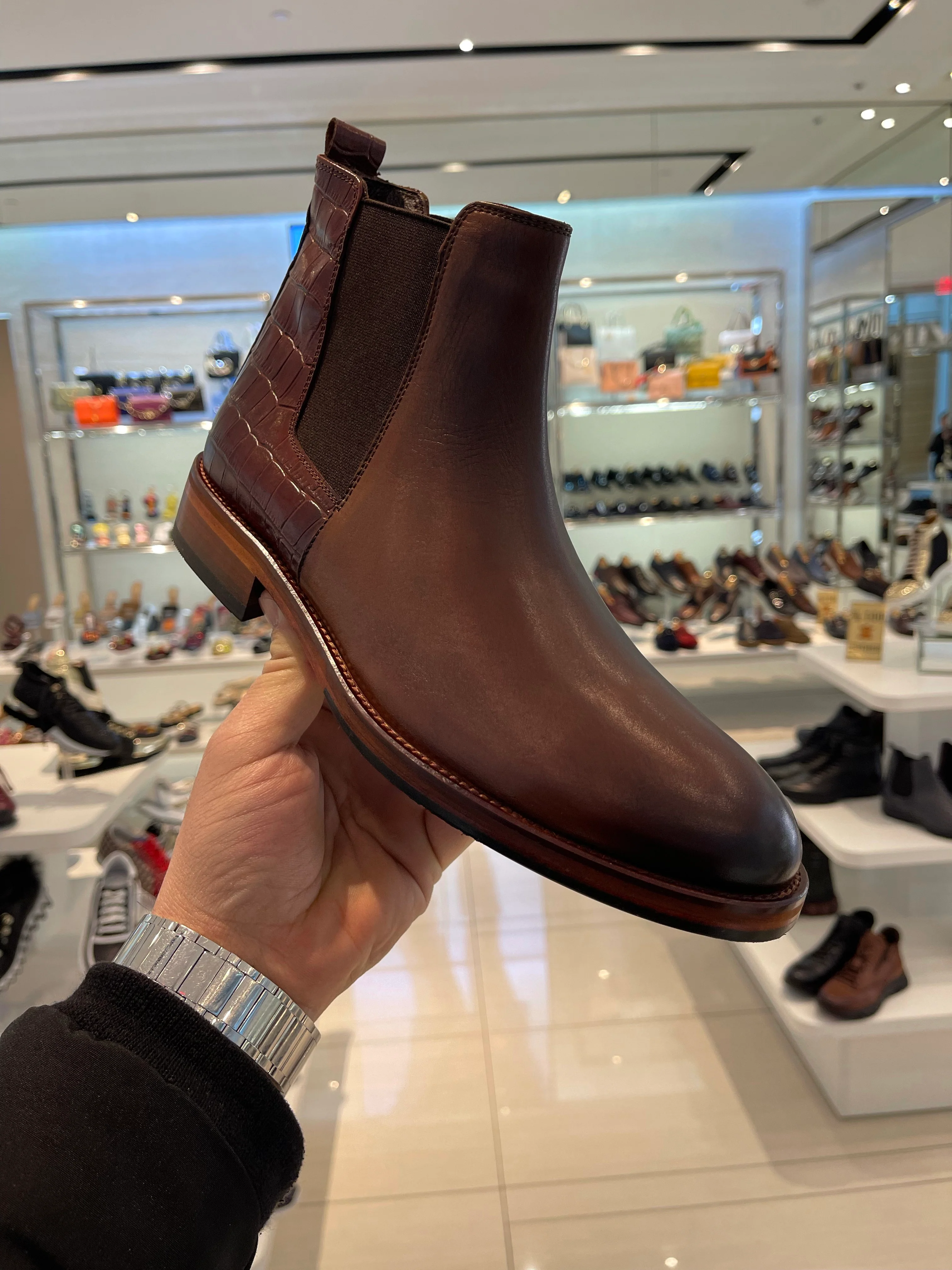 The Manby Brown Leather Chelsea Men Boot Final Sale! - Image 13