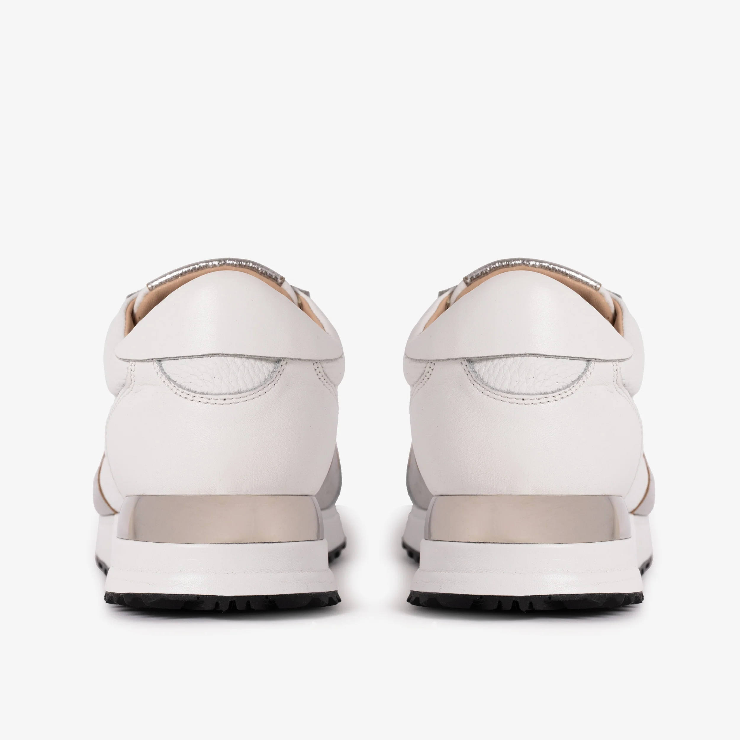 The Masal White Leather Women Sneaker - Image 5
