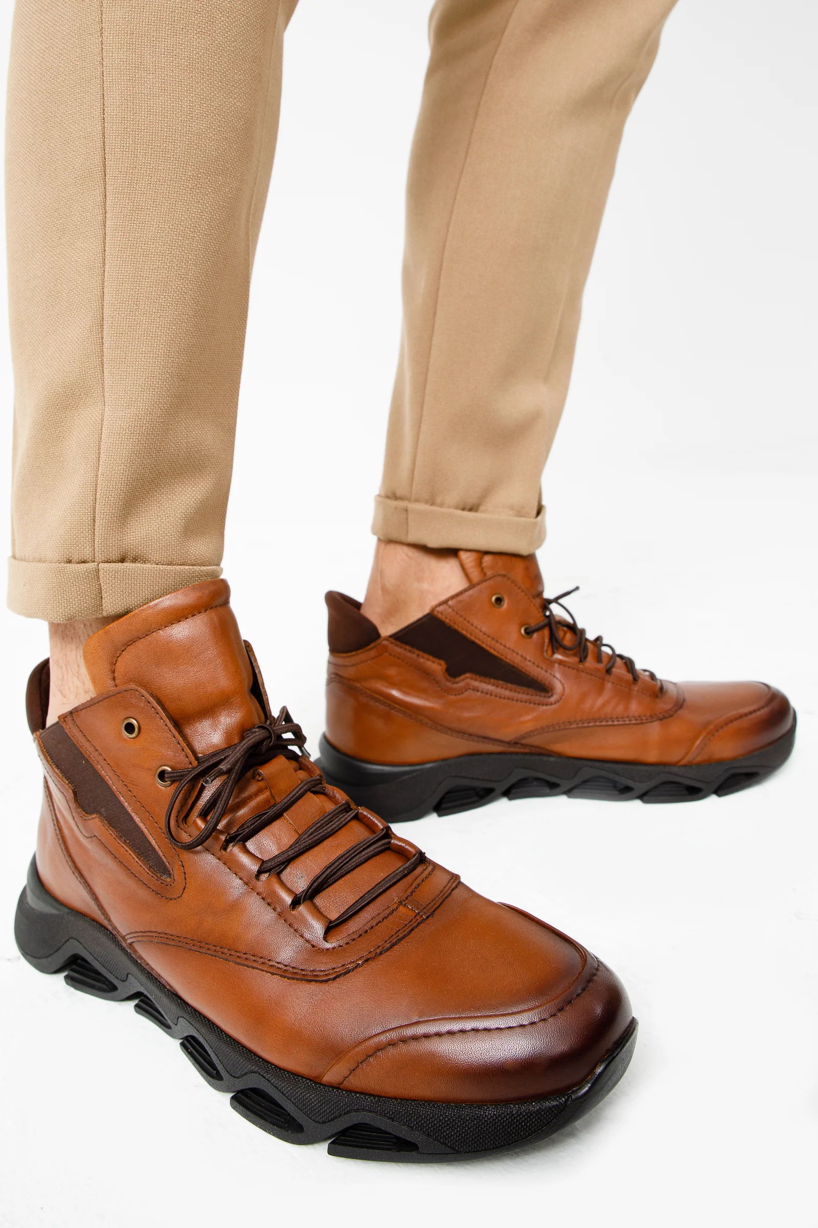 The Montana Tan Leather Casual Men Boot Final Sale! - Image 11