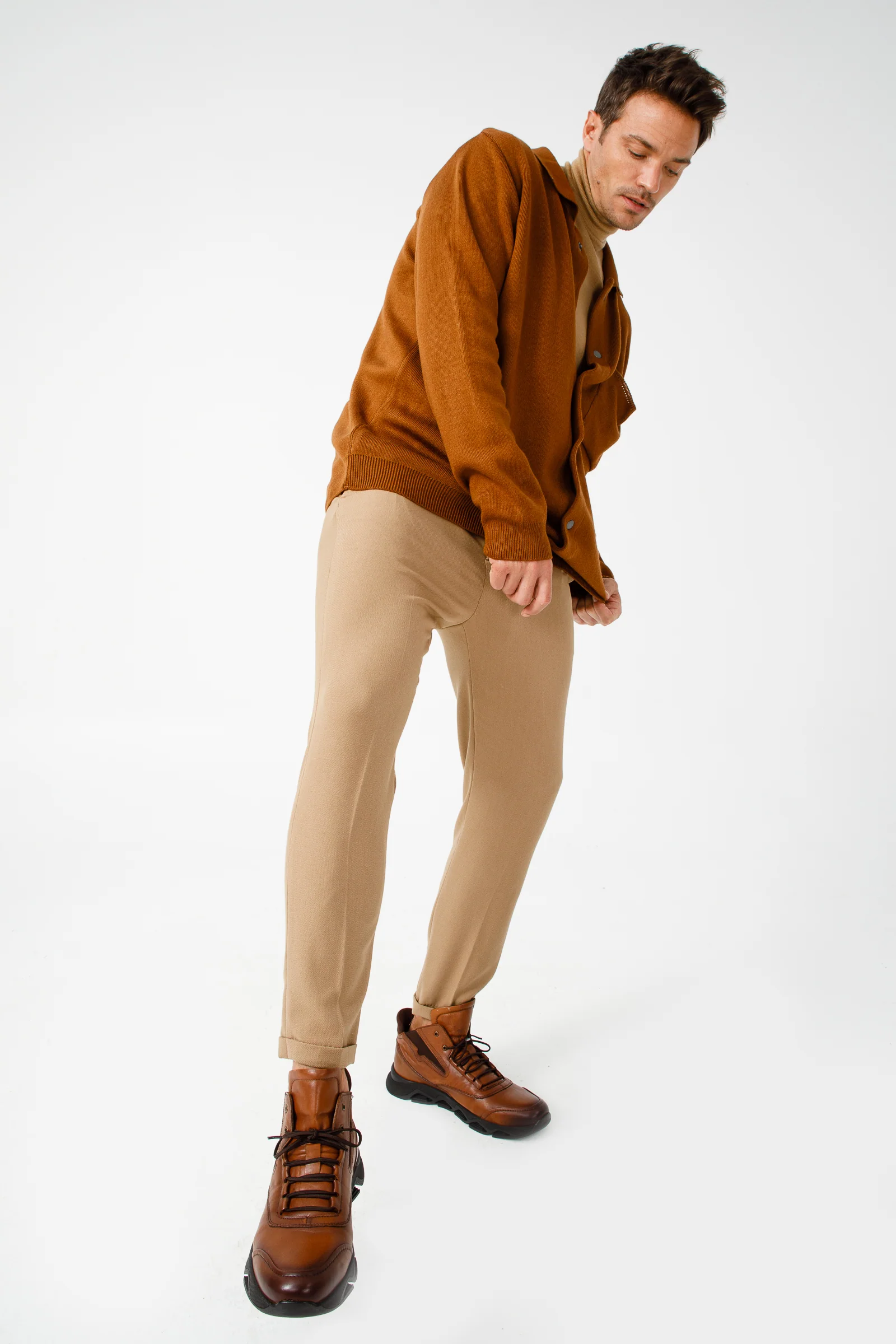 The Montana Tan Leather Casual Men Boot Final Sale! - Image 9