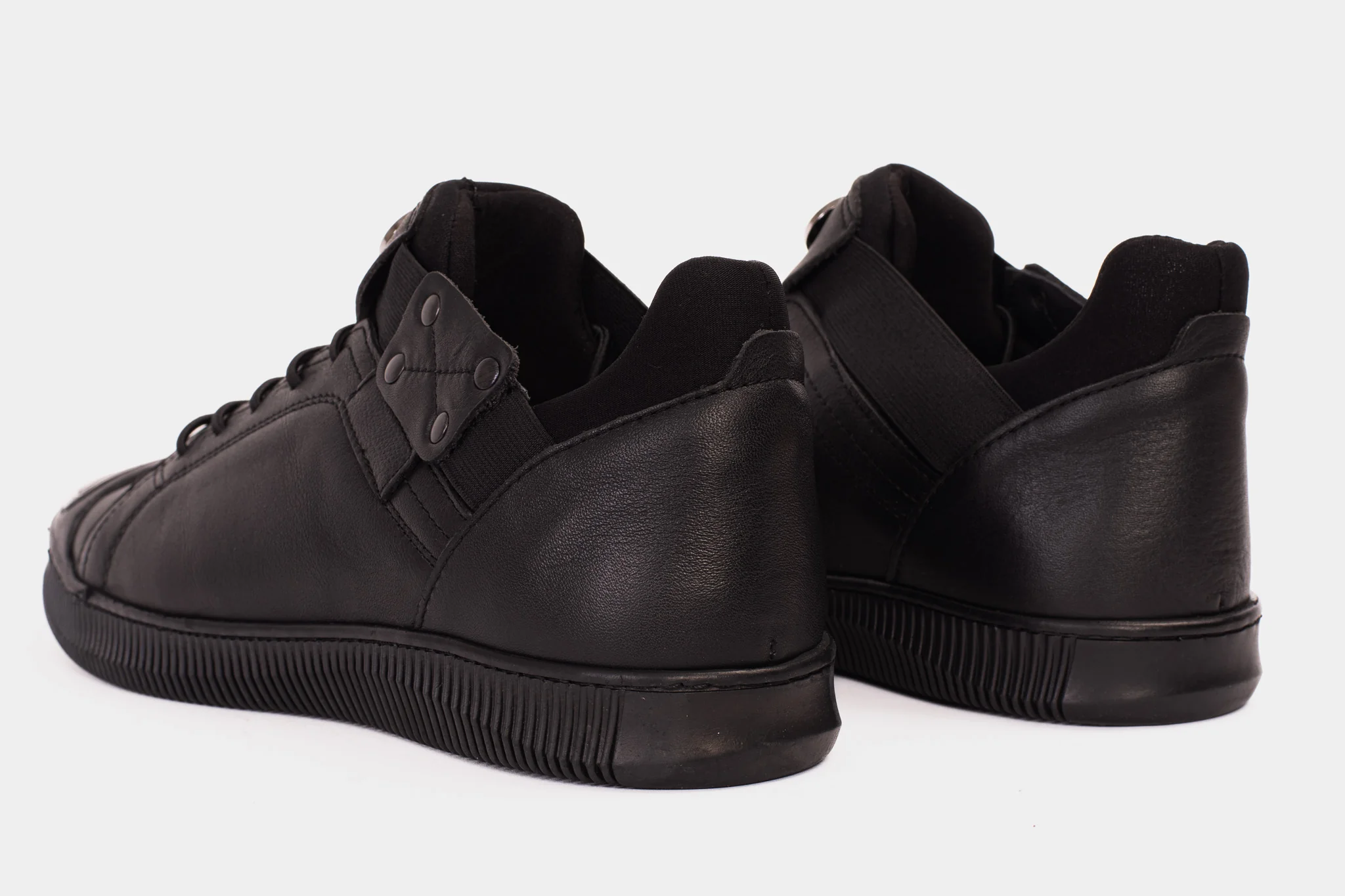 The Mumbai Black Leather Men Sneaker Final Sale! - Image 4