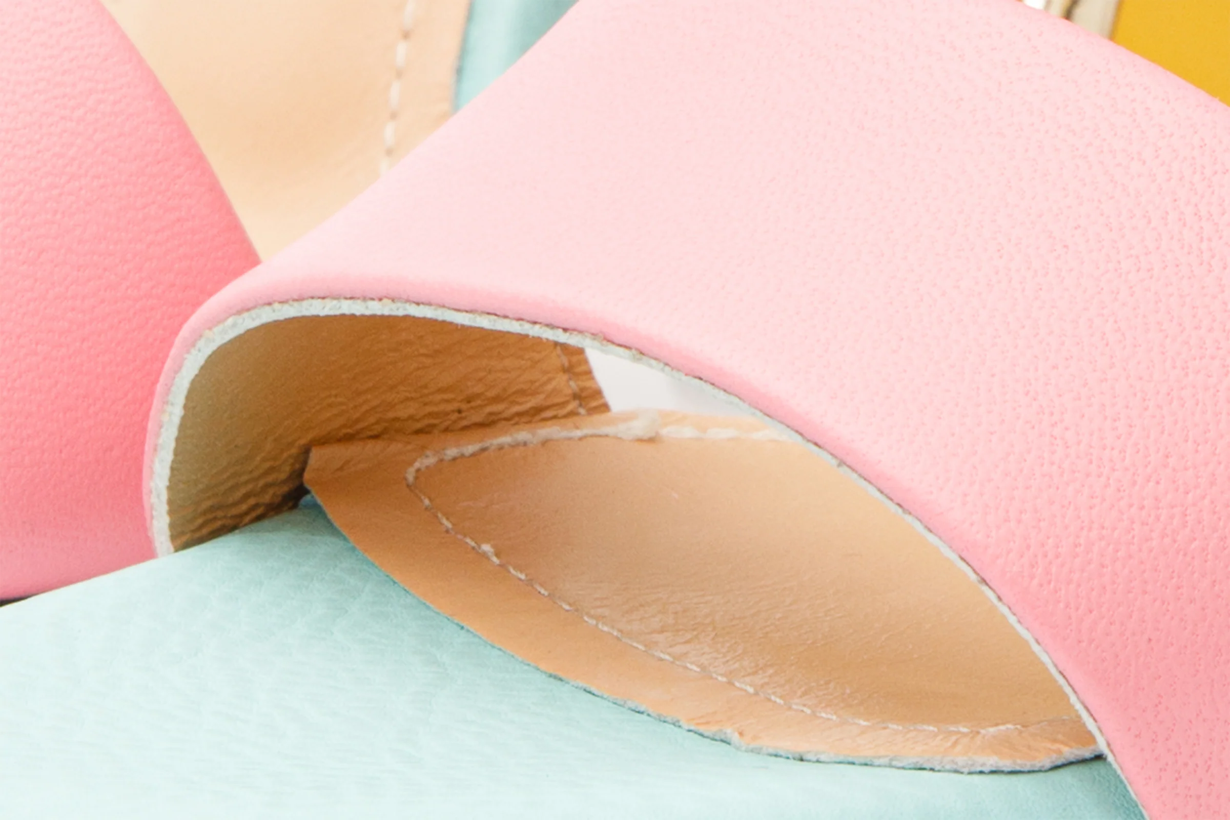 The Niger Multicolor Block Heel Leather Women Sandal - Image 5