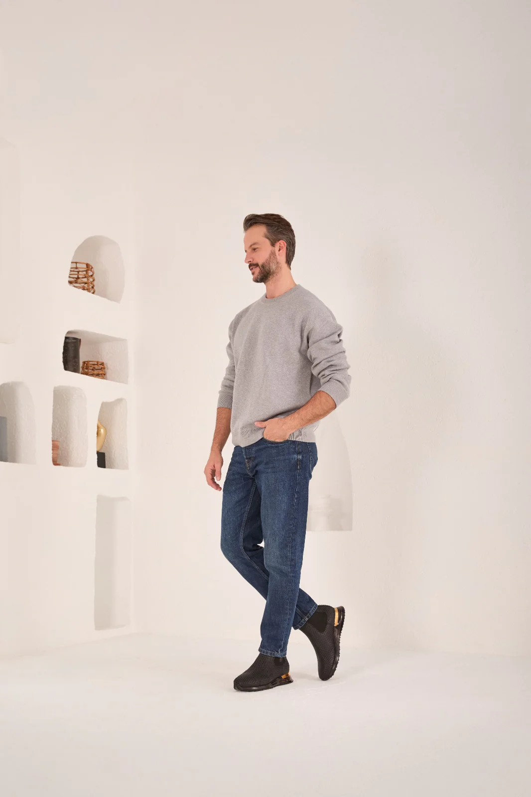 The Panther Black Leather Men Chelsea Boot - Image 18
