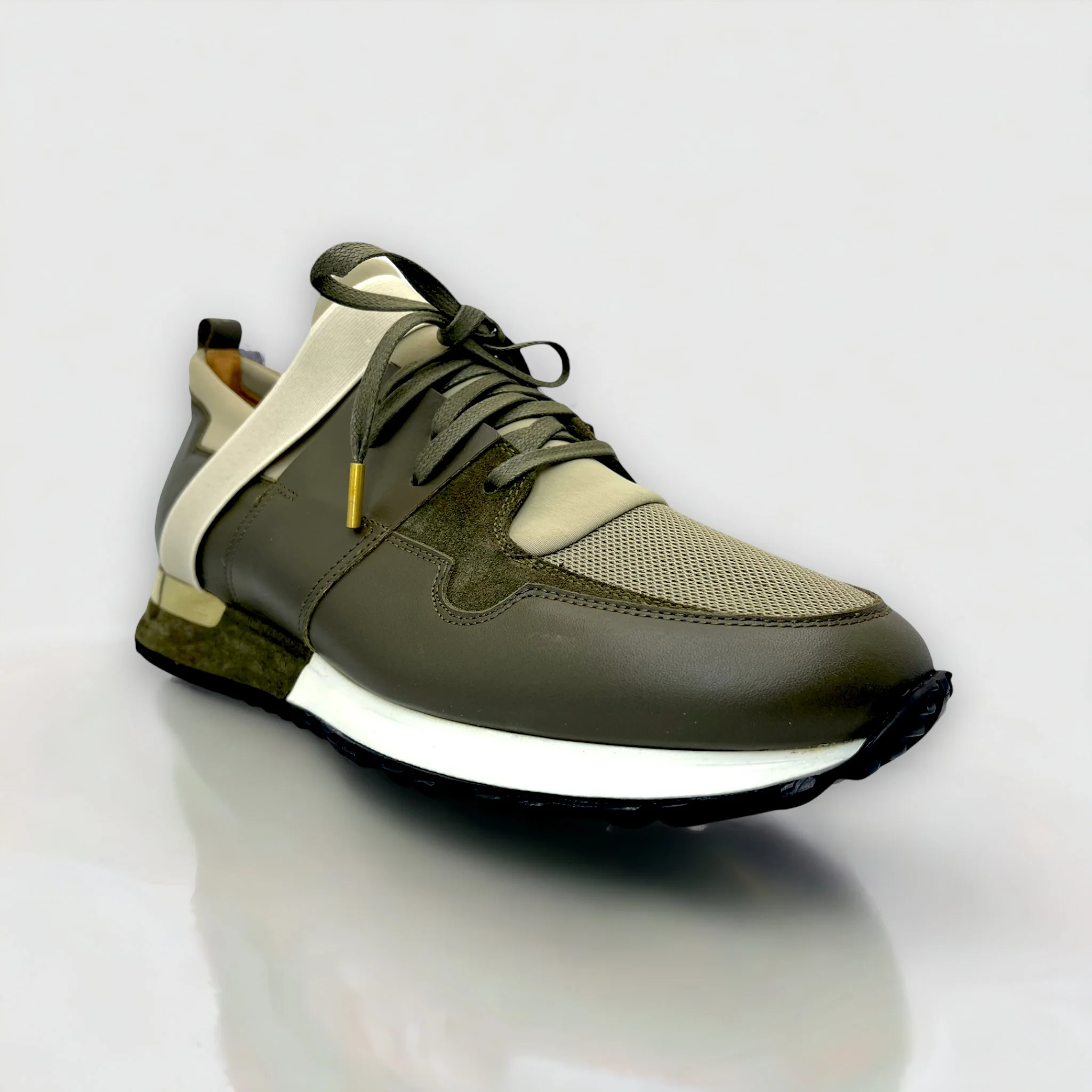 The Reno Green Leather Men Sneaker Final Sale! - Image 9