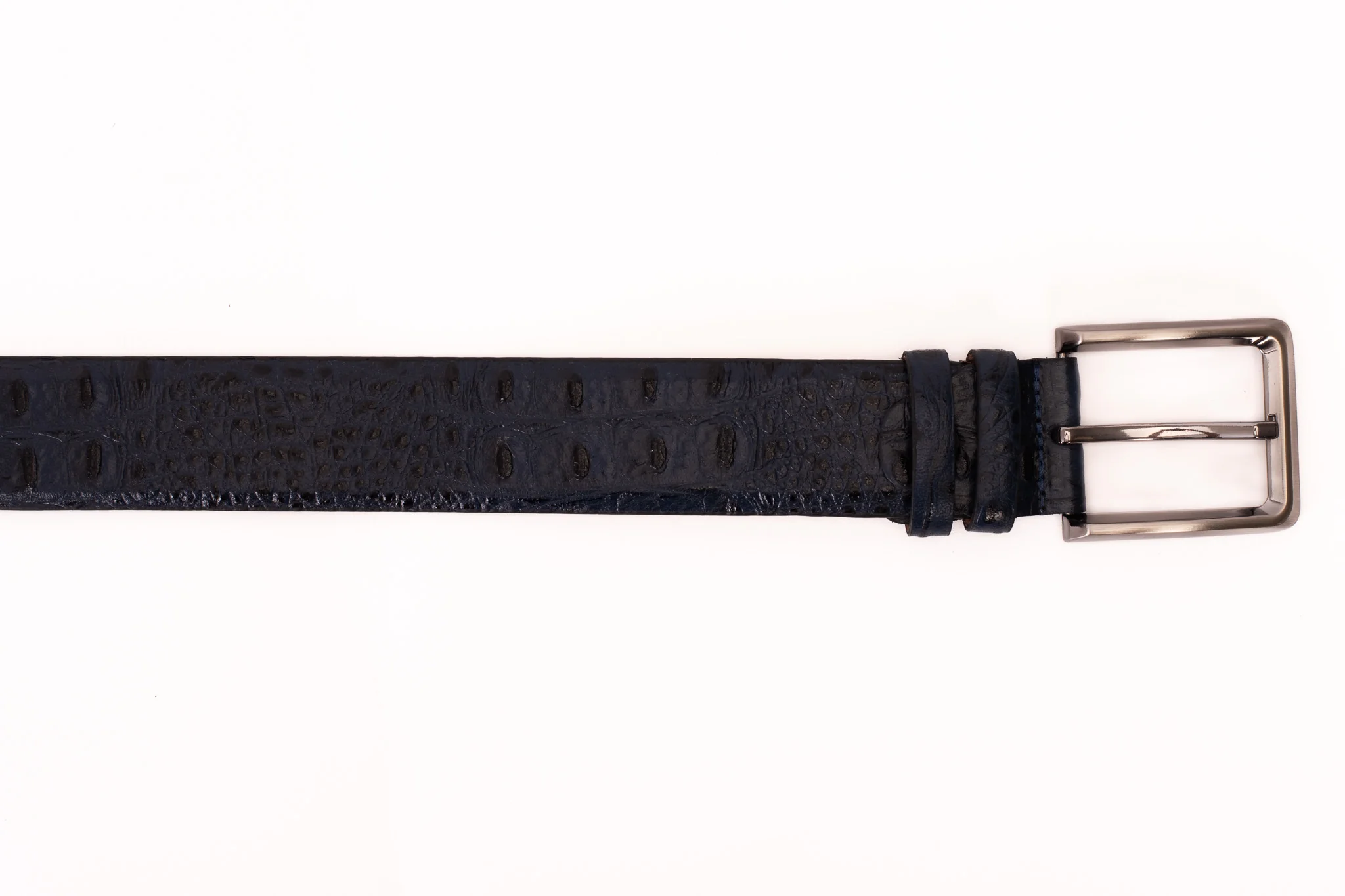The Savamala Blue Leather Belt - Image 3