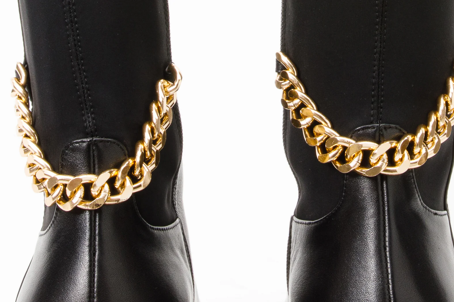 The Tallin Black Leather Knee High Women Boot - Image 5